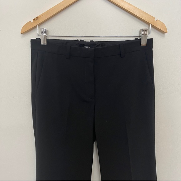 Theory Demitria 2 Work Pants in Black Size 2 NWOT - Picture 4 of 8